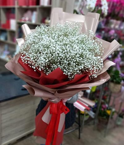 Букет цветов из: Гипсофила в Белиджи