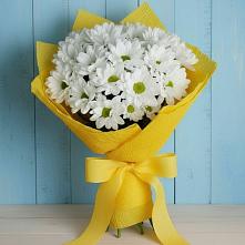 Букет цветов из:  Хризантемы #REPLACE_PRED# Белиджи