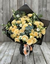 Букет цветов из:  Розы и Лизиантусы #REPLACE_PRED# Белиджи