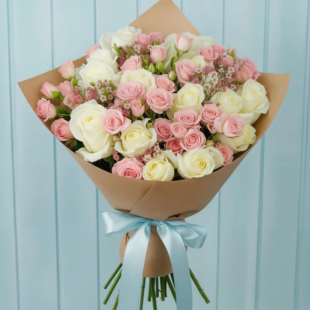 Букет цветов из: Розы в Белиджи