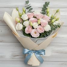 Букет цветов из:  Лизиантусы в Белиджи