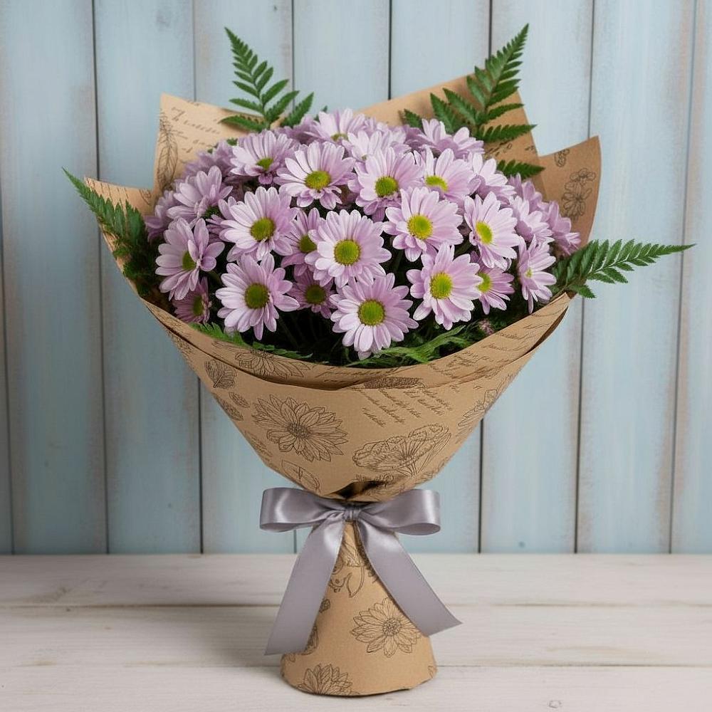 Букет цветов из: Хризантемы в Белиджи