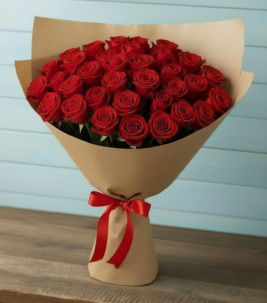 Букет Красные розы Милано в Белиджи