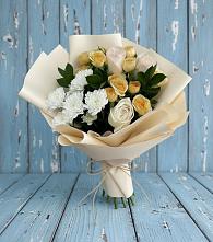 Букет цветов из:  Розы и Хризантемы в Белиджи