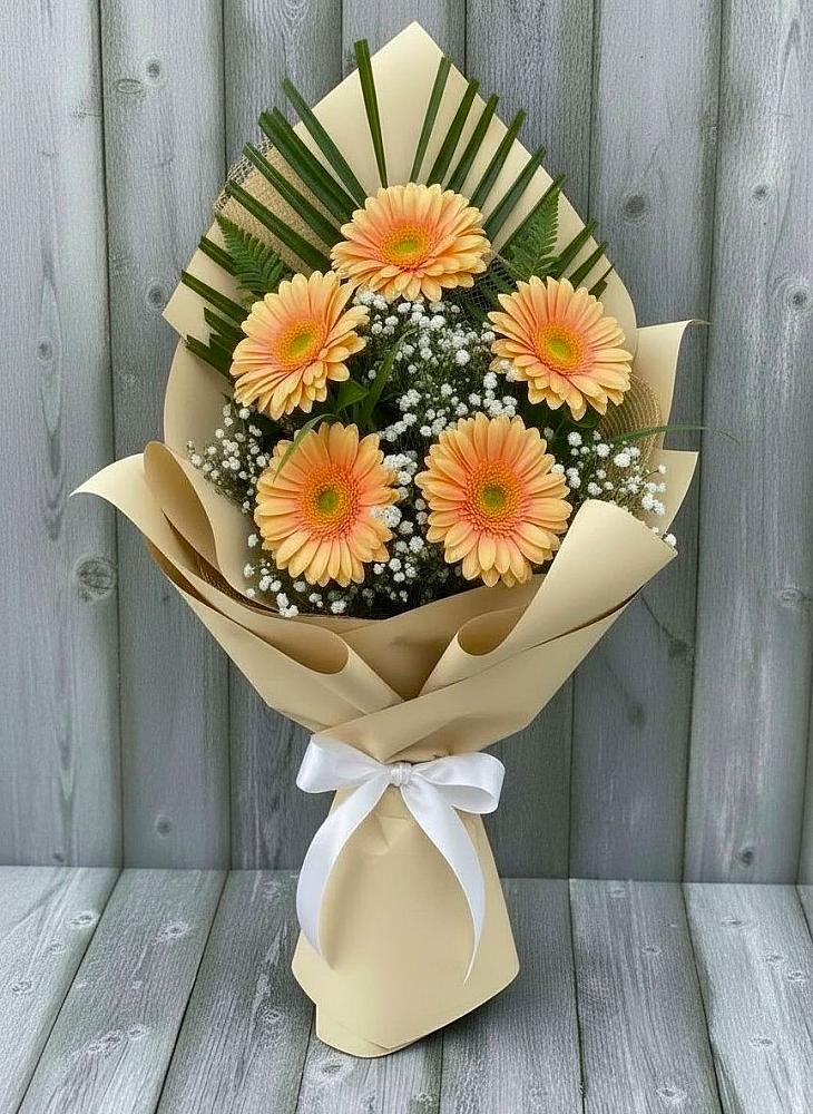 Букет цветов из: Герберы в Белиджи
