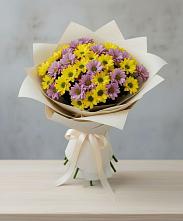 Букет цветов из:  Хризантемы в Белиджи