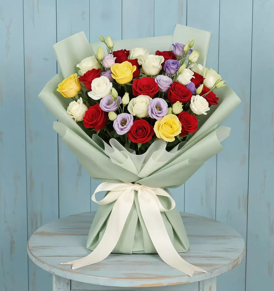 Букет цветов из: Розы в Белиджи