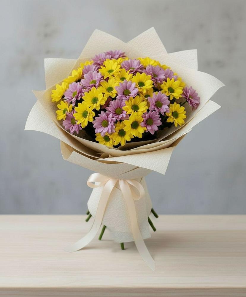 Букет цветов из: Хризантемы в Белиджи